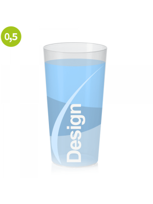 Design Cup 0,5l Digitale druk