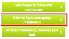Aperçu des trois modes de personnalisation